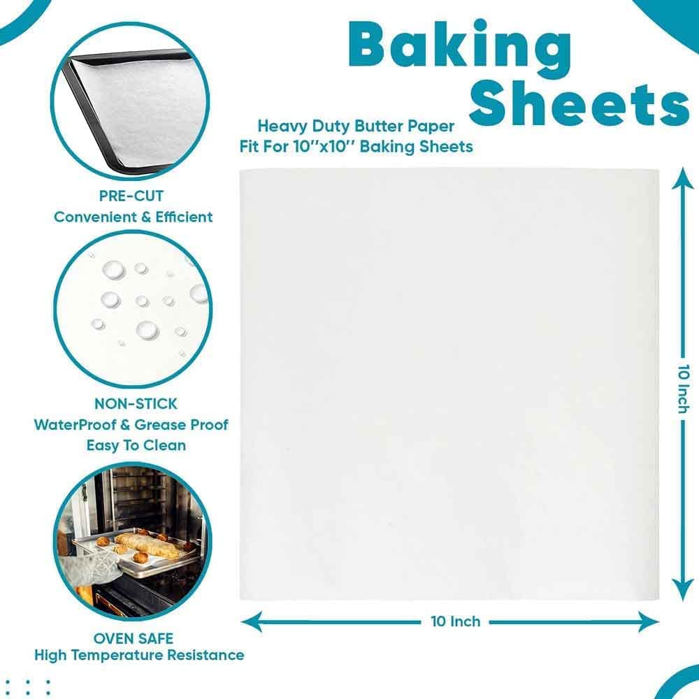 Alu-Freshh Plain Food Wrapping Paper 320 Sheet (Pack Of 10)